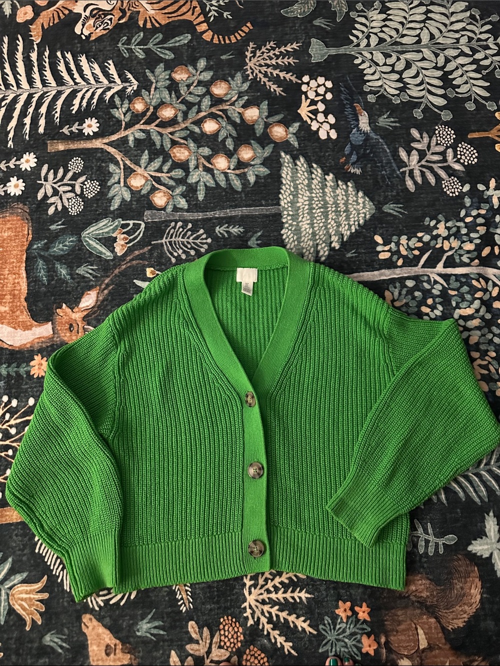 H&M Lime Green Cardigan 🍋‍🟩